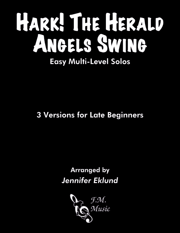 Hark! The Herald Angels Swing (Easy Multi-Level Solos)